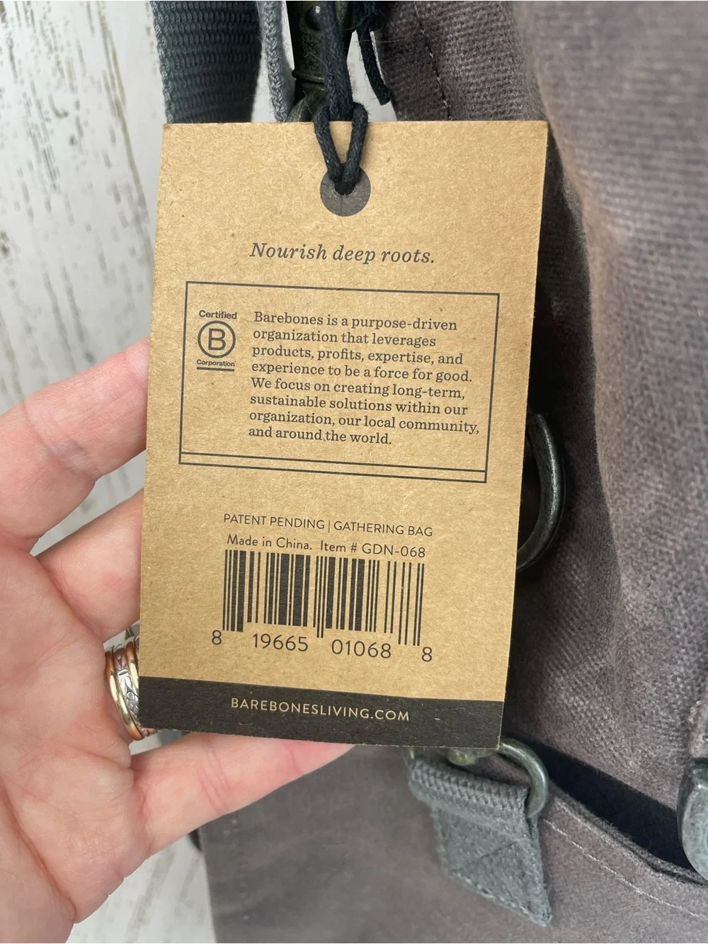 Barebones Harvesting & Gathering Bag
